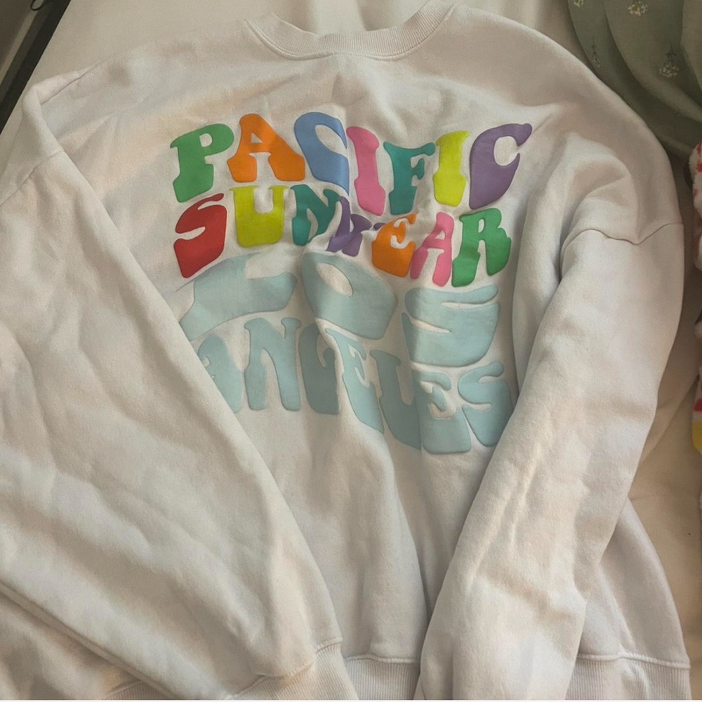 Pacsun Colorful Graphic Women's Sweater